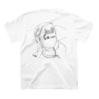 にゃんぽこら☀️の自撮り女子 スタンダードTシャツの裏面