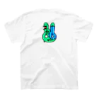 SHOP n番煎じのZONJIE/GREEN スタンダードTシャツの裏面