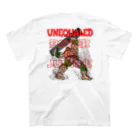 UNEQUALED-VERTEXのストロングマン スタンダードTシャツの裏面