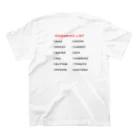 yururuのおかいもの Regular Fit T-Shirtの裏面