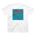 サンタモニカ　マイムのSANTAMONIKA ブルー Regular Fit T-Shirtの裏面