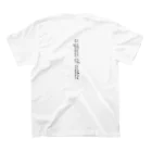 neon00のa glass of water Regular Fit T-Shirtの裏面