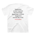 エクスマ ショップのEx-MA Tシャツ アインシュタイン アヴァンギャルド002 티셔츠の裏面