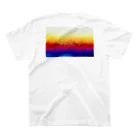 Miyuki_Sakagamiのrainbow sin@色々 Regular Fit T-Shirtの裏面