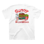 Sunny サニー バーガーショップ ハンバーガーのSunny サニー バーガーショップ ハンバーガー Regular Fit T-Shirtの裏面