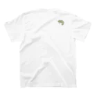 sajiのカメレオンくん（両面） Regular Fit T-Shirtの裏面