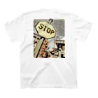 八朔のSTOP Regular Fit T-Shirtの裏面