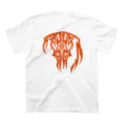 ももハウスの闘牛 トライバル Orange スタンダードTシャツの裏面