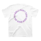 BALL UPのBU DTYB -LPPL- スタンダードTシャツの裏面