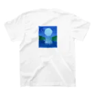 MONERIZAのmoon light スタンダードTシャツの裏面