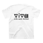 ViVaのViVa LOGO Tシャツ スタンダードTシャツの裏面