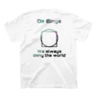 Da BingeのDa Binge スタンダードTシャツの裏面