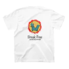 breakfreeの02 スタンダードTシャツの裏面