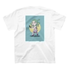 OTK2525shoppingのメデューサちゃん Regular Fit T-Shirtの裏面
