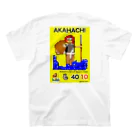 沖縄ＮＦＴガイドのＡＫＡＨＡCHI スタンダードTシャツの裏面