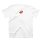  cocoiku_yaのスイカらぶ スタンダードTシャツの裏面