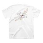 CAY.shioriの花結び Regular Fit T-Shirtの裏面