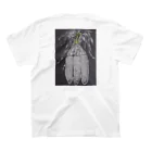 kisshiandbuの木版画トウモロコシ Regular Fit T-Shirtの裏面