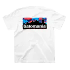 つりワゴンのちゃんスペシャル tachimania x hatomania スタンダードTシャツの裏面