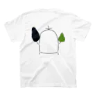 kenyu_avocadoのけんゆーの国産アボカドTシャツ#2 スタンダードTシャツの裏面