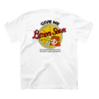 muuuuutosanのGIVE ME LEMON SOUR（バックプリント） スタンダードTシャツの裏面