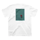 Takumasaの部屋の赤い薔薇 スタンダードTシャツの裏面