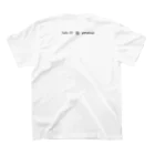 yohakuyaのiyoboya_kaikan　#Tシャツのよはくを埋める Regular Fit T-Shirtの裏面