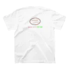 ちろるファクトリーのきょうのおやつはおだんご スタンダードTシャツの裏面