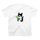 ひげ猫マリオのジョアさんバックプリントT Regular Fit T-Shirtの裏面