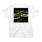 hito hitoのairport at night スタンダードTシャツの裏面