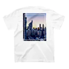 cleyconsのcity-world-blu スタンダードTシャツの裏面