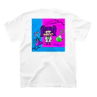 ペお子のサイエンスガール スタンダードTシャツの裏面