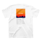 Neguseのa fiery sunset スタンダードTシャツの裏面