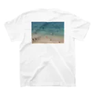 I don't knowのsummer vacation Regular Fit T-Shirtの裏面