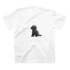 Ogata Dogs.の黒ラブ Retriever スタンダードTシャツの裏面