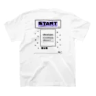 るなくんしょっぷ。👾🗝のSTART Regular Fit T-Shirtの裏面