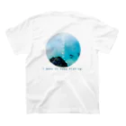 白熊の水辺清掃活動用 スタンダードTシャツの裏面