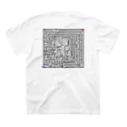 いせだまや（CreatiVe & DeSign）のMaze（メッセージ） スタンダードTシャツの裏面