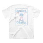 太郎兵衛屋のAISAKAじゃないよOSAKAだよ。（アンニュイver） Regular Fit T-Shirtの裏面