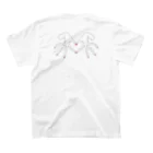 明墨のHandsign_HEART_3A スタンダードTシャツの裏面