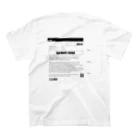 O₊TWのRECOVERY LIQUID スタンダードTシャツの裏面