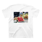 おいしくてまるいのSUKIYAKI スタンダードTシャツの裏面