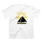 POSERのCAMPEACE Wanna go camping Regular Fit T-Shirtの裏面