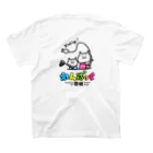 cocoro-iki on-line shopのこころ壱岐＋わんぱっく壱岐（釣り） スタンダードTシャツの裏面