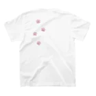 Peach and Jerryのまめお君（表裏プリント） Regular Fit T-Shirtの裏面