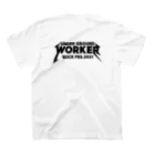 pippi SHOPの地下労働者ロックフェス2021 コラボ👷🏻‍♂️🎸⚡️🐰 Regular Fit T-Shirtの裏面