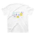 Kotobuki webshop SUZURI店のめるおアンドフレンズ スタンダードTシャツの裏面