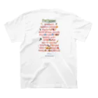 tamamisa_radioのつるフェス2021 オフィシャルTシャツ スタンダードTシャツの裏面