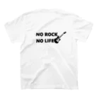 Chiho3のNO ROCK NO LIFE スタンダードTシャツの裏面
