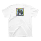 モフねこ部のおちりPON猫 スタンダードTシャツの裏面